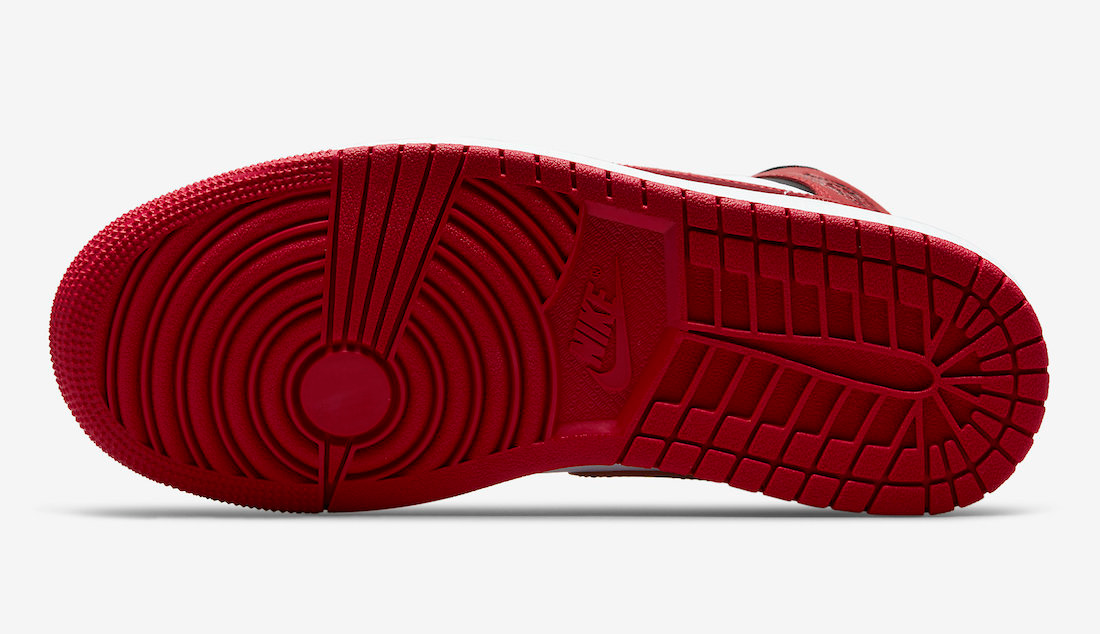 Jordan 1 Mid Alternate Bred Toe (W)