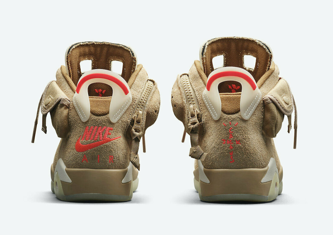 Jordan 6 Retro Travis Scott British Khaki