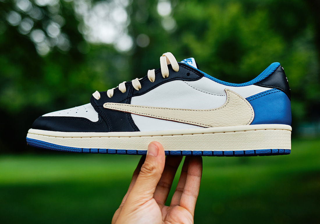 Jordan 1 Low Fragment x Travis Scott